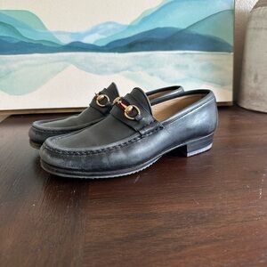 Boys Gucci horsebit loafers
